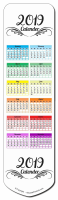 2019 Calendar Bookmarker