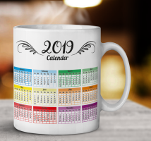 2019 Calendar Mug