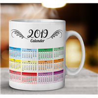 2019 Calendar Mug