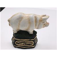 Cast Iron Piglet Door Stop Wedge Pig Lovers Gift