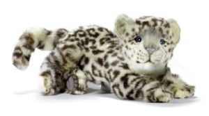Hansa Realistic Cute Leopard Cub Laying Childrens Soft Toy