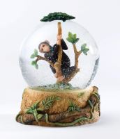Country Artists Large Chimpanzee Waterball Snow Globe