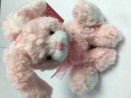 Russ 6" Cute Pink Rabbit Soft Toy Baby Girls 