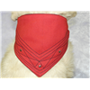 Small Red Dog Bandana, Fits Neck Size; 12.5-14" BAND8