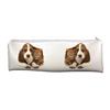 Basset Hound Dog Large, Long PVC School Pencil Case Breed