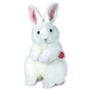 Teddy Hermann White Alpine Hare Childrens Soft Plush Toy Christmas Gift