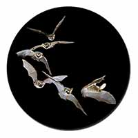 Bats in Flight Fridge Magnet Printed Full Colour