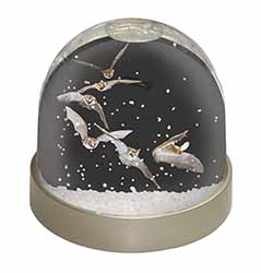 Bats in Flight Snow Globe Photo Waterball