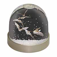 Bats in Flight Snow Globe Photo Waterball