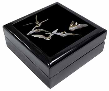 Bats in Flight Keepsake/Jewellery Box