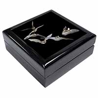 Bats in Flight Keepsake/Jewellery Box