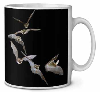 Bats in Flight Ceramic 10oz Coffee Mug/Tea Cup