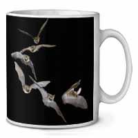 Bats in Flight Ceramic 10oz Coffee Mug/Tea Cup Printed Full Colour - Advanta Group®