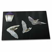 Large Glass Cutting Chopping Board Bats by Lantern Night Light