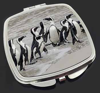 Sea Penguins Make-Up Compact Mirror