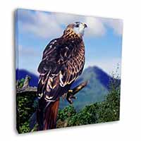 Red Kite Bird of Prey Square Canvas 12"x12" Wall Art Picture Print