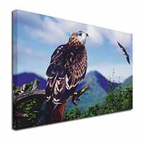 Red Kite Bird of Prey Canvas X-Large 30"x20" Wall Art Print