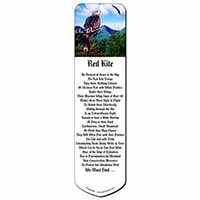 Red Kite Bird of Prey Bookmark, Book mark, Printed full colour
