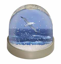 Sea Albatross Flying Free Snow Globe Photo Waterball