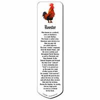 Morning Call Cockerel Bookmark, Book mark, Printed full colour