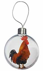 Morning Call Cockerel Christmas Bauble