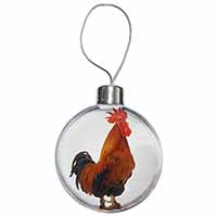 Morning Call Cockerel Christmas Bauble