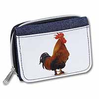 Morning Call Cockerel Unisex Denim Purse Wallet