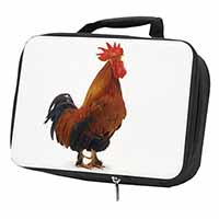 Morning Call Cockerel Black Insulated School Lunch Box/Picnic Bag