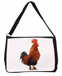 Morning Call Cockerel Large Black Laptop Shoulder Bag School/College