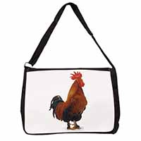 Morning Call Cockerel Large Black Laptop Shoulder Bag School/College