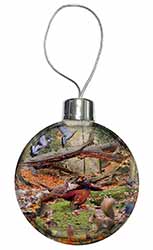 Forest Wildlife Animals Christmas Bauble