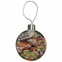 Forest Wildlife Animals Christmas Bauble