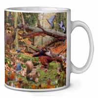 Forest Wildlife Animals Ceramic 10oz Coffee Mug/Tea Cup