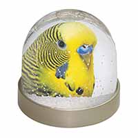 Yellow Budgerigar, Budgie Snow Globe Photo Waterball