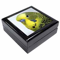 Yellow Budgerigar, Budgie Keepsake/Jewellery Box