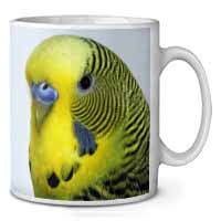 Yellow Budgerigar, Budgie Ceramic 10oz Coffee Mug/Tea Cup