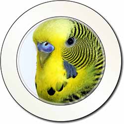 Yellow Budgerigar, Budgie Car or Van Permit Holder/Tax Disc Holder