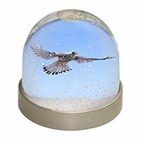 Flying Kestrel Bird of Prey Snow Globe Photo Waterball