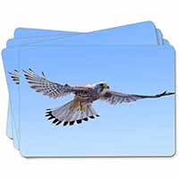 Flying Kestrel Bird of Prey Picture Placemats in Gift Box