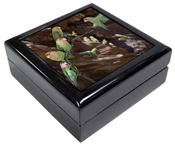 Lovebirds, Pretty Love Birds Keepsake/Jewellery Box