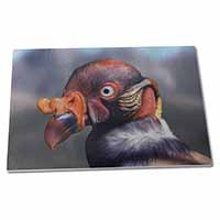 Large Glass Cutting Chopping Board King Vulture Bird of Prey