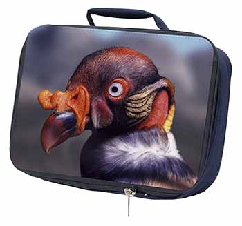King Vulture Bird of Prey Navy Insulated School Lunch Box/Picnic Bag