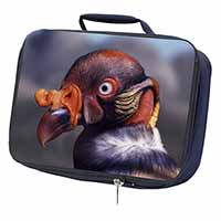 King Vulture Bird of Prey Navy Insulated School Lunch Box/Picnic Bag