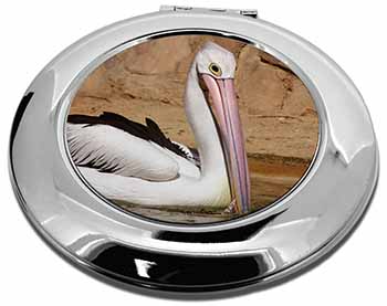 Pelican Print Make-Up Round Compact Mirror Christmas Gift
