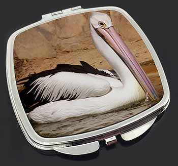 Pelican Print Make-Up Compact Mirror Stocking Filler Gift