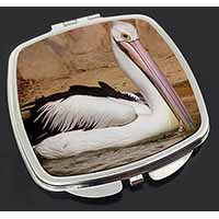 Pelican Print Make-Up Compact Mirror Stocking Filler Gift