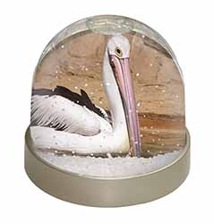 Pelican Print Photo Snow Globe Waterball Stocking Filler Gift