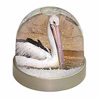 Pelican Print Photo Snow Globe Waterball Stocking Filler Gift