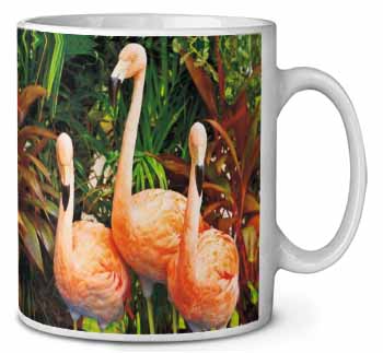 Pink Flamingo Print Ceramic 10oz Coffee Mug/Tea Cup