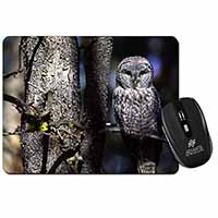 Stunning Owl in Tree Computer Mouse Mat